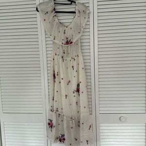 Cream maxi dress